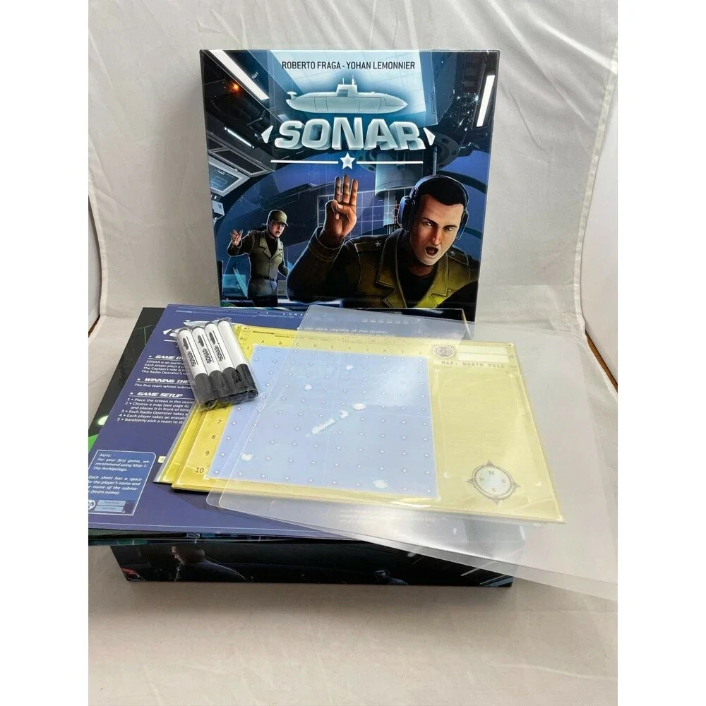 Sonar Board Game Matagot Roberto Fraga Yohan Lemonnier